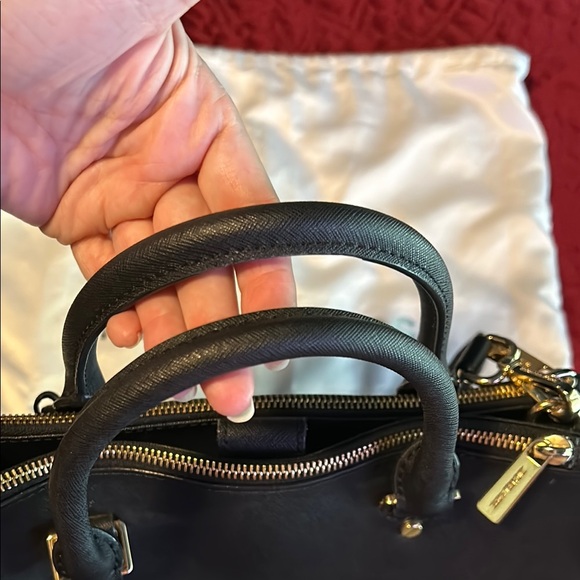 Michael Kors Black Leather Handbag - Picture 6 of 9